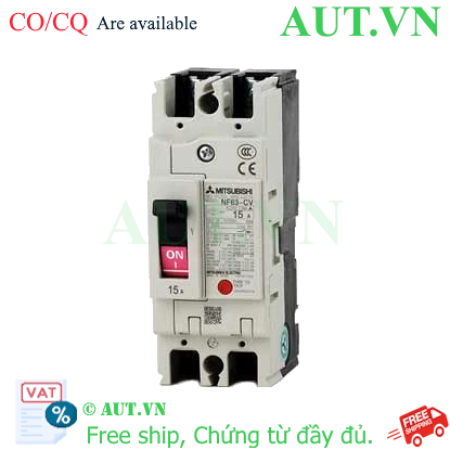 Ảnh của MCCB Mitsubishi NF63-CV 2P 15A 7.5KA