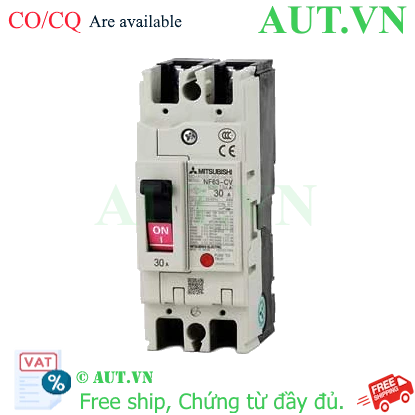Ảnh của MCCB Mitsubishi NF63-CV 2P 30A 7.5KA