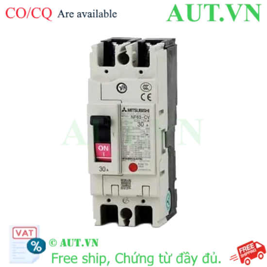 Ảnh của MCCB Mitsubishi NF63-CV 2P 30A 7.5KA