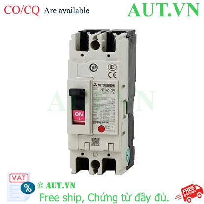 Ảnh của MCCB Mitsubishi NF32-SV 2P 30A 7.5KA