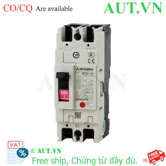 Ảnh của MCCB Mitsubishi NF32-SV 2P 30A 7.5KA