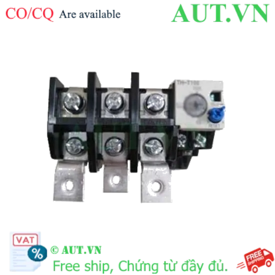 Ảnh của Rơ le nhiệt Mitsubishi TH-T100 82A (65-100A) - Bảo vệ quá tải, chống cháy Motor chính hãng AUT VN