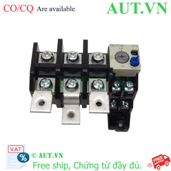 Ảnh của Rơ le nhiệt Mitsubishi TH-T100 67A (54-80A) - Bảo vệ quá tải Motor, Chính hãng AUT VN