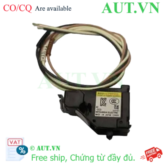 Ảnh của Tiếp điểm phụ Mitsubishi AX-05SV (1NO+1NC) - Lắp Trái/Phải cho MCCB NF/NV Series