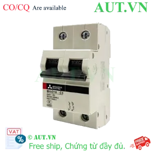Ảnh của MCB Mitsubishi BH-D10 2P 3A 10kA C DC