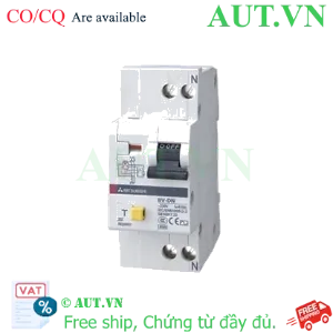 Ảnh của CB chống giật Mitsubishi BV-DN 1PN 6A 100mA 4.5kA