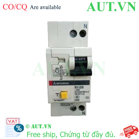 Ảnh của CB chống giật Mitsubishi BV-DN 1PN 16A 30mA 4.5kA