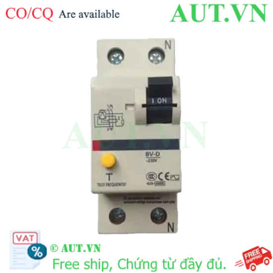 Ảnh của CB chống giật Mitsubishi BV-D 2P 25A 300mA