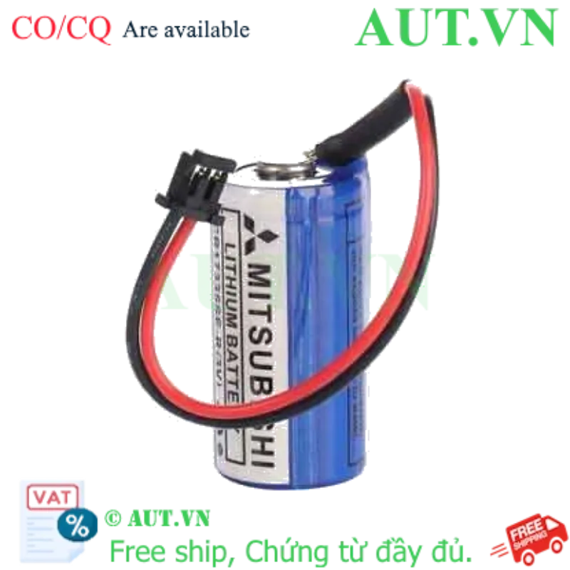 Ảnh của Pin Dự Phòng Mitsubishi Q6BAT cho PLC MELSEC-Q Series | 3VDC 1.8Ah Chính Hãng