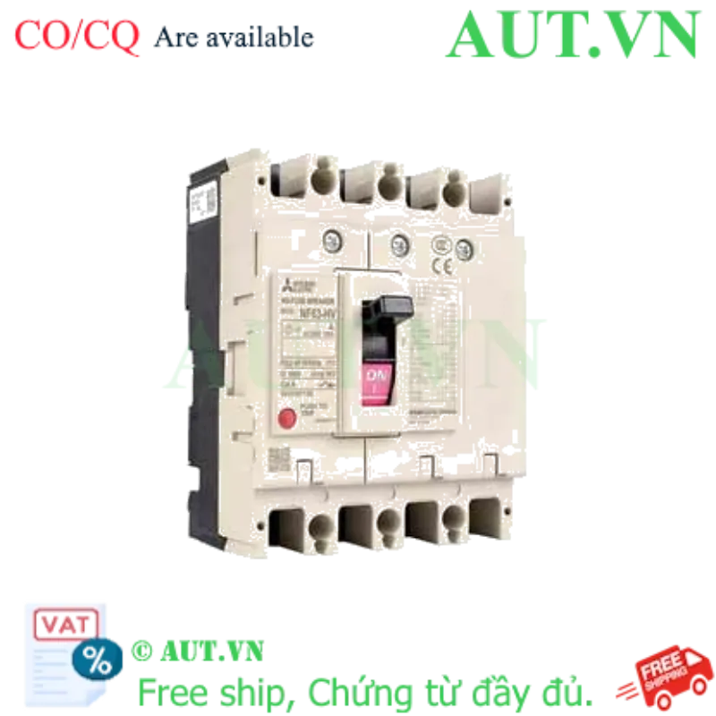 Ảnh của MCCB Mitsubishi NF63-HV 4P 16A 10kA