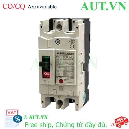 Ảnh của MCCB Mitsubishi NF125-SV 2P 60A 50kA