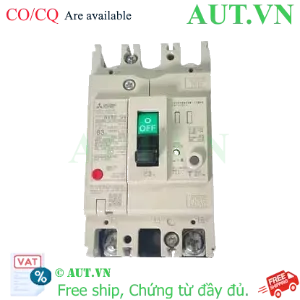 Ảnh của CB chống giật Mitsubishi NV63-CV 2P 63A 7.5kA 30mA