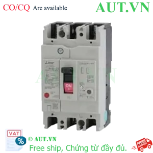 Ảnh của CB chống giật Mitsubishi NV63-CV 2P 10A 7.5kA 30mA