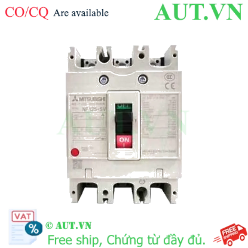 Ảnh của MCCB Mitsubishi NF125-SV 3P 16A 30KA