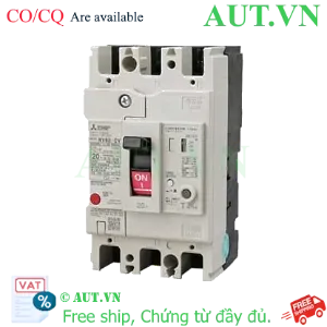 Ảnh của CB chống giật Mitsubishi NV63-CV 3P 20A 5kA 1.2.500mA