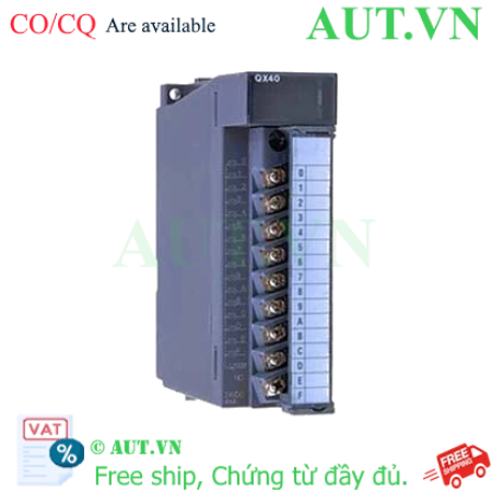 Ảnh của Module Ngõ Vào PLC Mitsubishi QX40 | 16 Điểm Input, 24VDC, Kiểu Sink - Chính Hãng AUT VN
