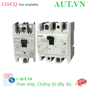 Ảnh của CB chống giật Mitsubishi NV30-FA 2P 20A 100-200V 30MA W
