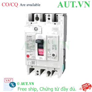Ảnh của CB chống giật Mitsubishi NV63-SV 3P 60A 7.5kA 30mA