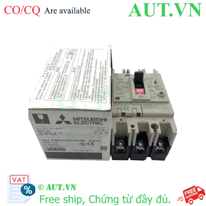 Ảnh của CB chống giật Mitsubishi NV63-SV 3P 63A 7.5kA 1.2.500mA