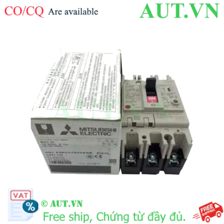 Ảnh của CB chống giật Mitsubishi NV63-SV 3P 63A 7.5kA 1.2.500mA