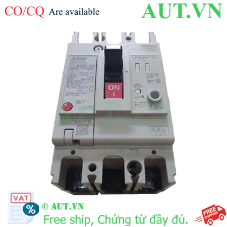 Ảnh của CB chống giật Mitsubishi NV63-SV 2P 30A 15kA 30mA
