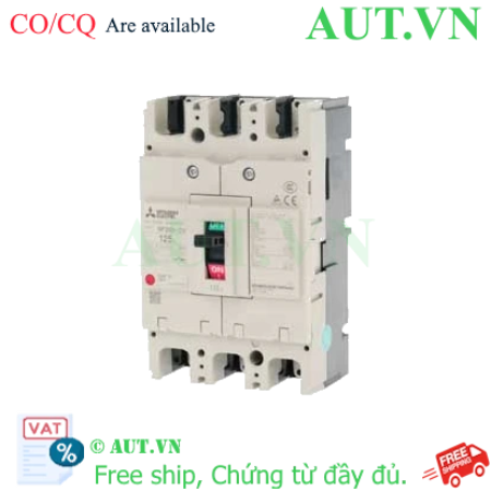 Ảnh của Aptomat MCCB Mitsubishi NF250-CV 3P 125A 25kA Chính Hãng