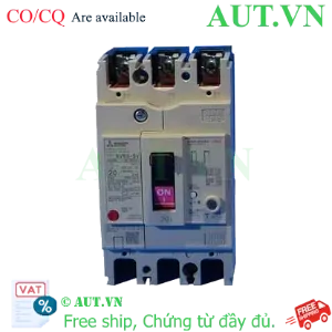 Ảnh của CB chống giật Mitsubishi NV63-SV 3P 20A 7.5kA 30mA