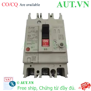 Ảnh của CB chống giật Mitsubishi NV63-SV 3P 63A 7.5kA 30mA