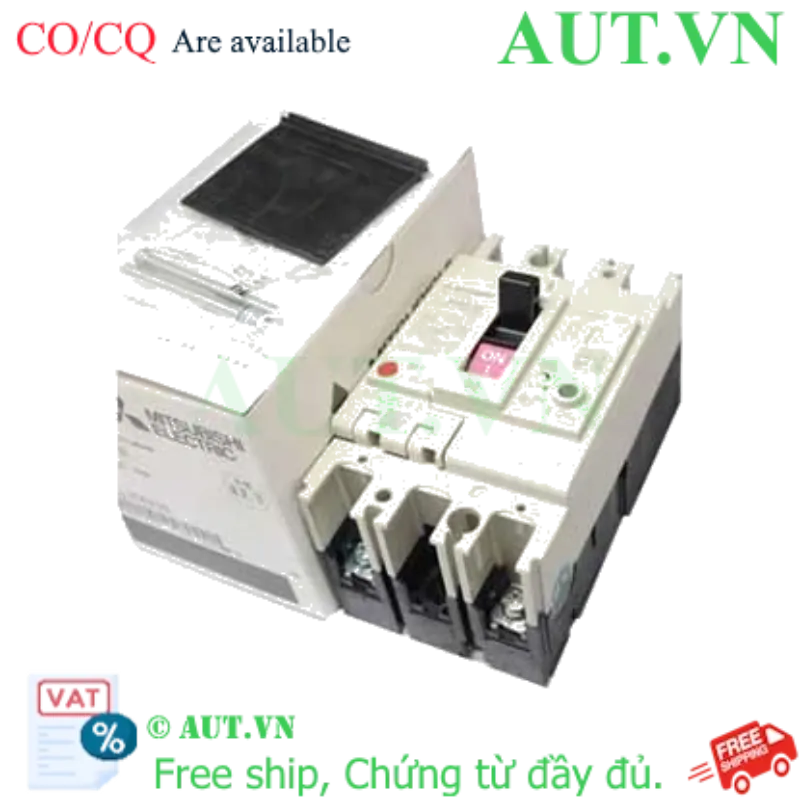 Ảnh của CB chống giật Mitsubishi NV63-SV 2P 50A 15kA 30mA
