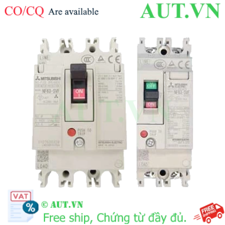 Ảnh của MCCB Mitsubishi NF63-SVF 3P 60A