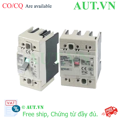 Ảnh của CB chống giật Mitsubishi NV30-FAU 2P 5A 100-240V 30MA W