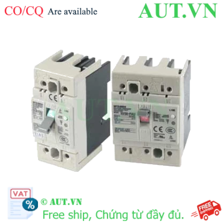 Ảnh của CB chống giật Mitsubishi NV30-FAU 2P 20A 100-240V 30MA W