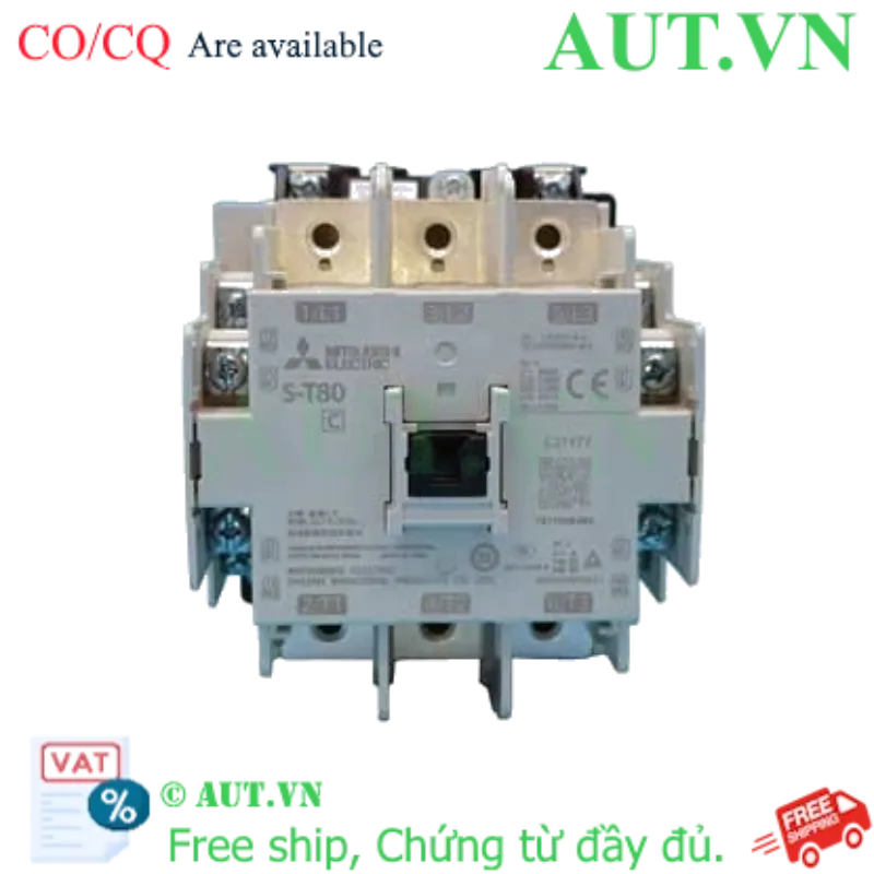 Ảnh của Contactor Mitsubishi S-T80 AC400V 2a2b
