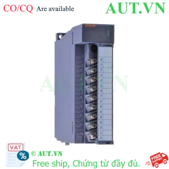 Ảnh của Module PLC Mitsubishi QY40P | 16 Ngõ Ra Transistor Sink | Tốc Độ Siêu Cao 1ms - AUT VN