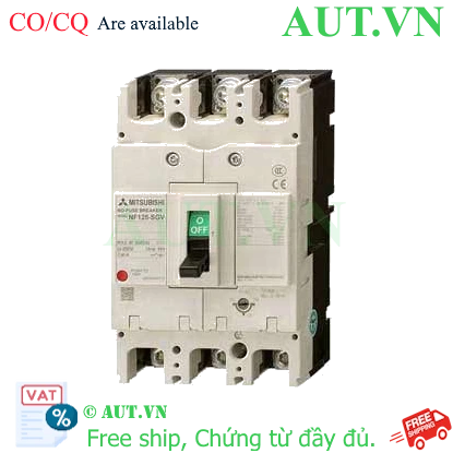 Ảnh của MCCB Mitsubishi NF125-SGV 3P 20-25A 36KA