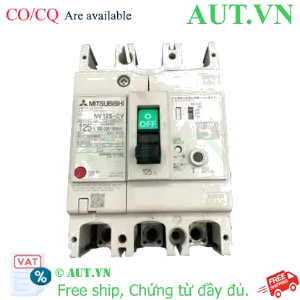 Ảnh của CB chống giật Mitsubishi NV125-CV 3P 125A 10kA 1.2.500mA TD