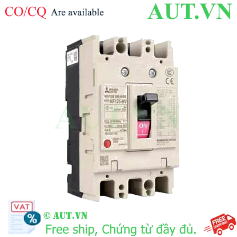 Ảnh của MCCB Mitsubishi NF125-HV 3P 125A 50kA