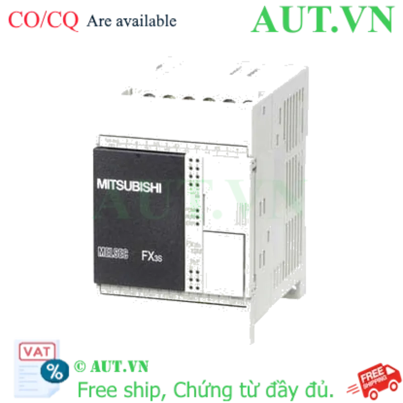Ảnh của PLC Mitsubishi FX3S-10MR/ES Chính Hãng | 10 I/O, Ngõ Ra Relay, Nguồn 100-240VAC