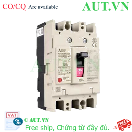 Ảnh của MCCB Mitsubishi NF250-HV 3P 160A 75KA