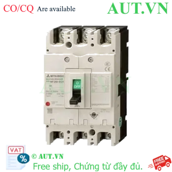 Ảnh của MCCB Mitsubishi NF250-SGV 3P 125-160A 36KA