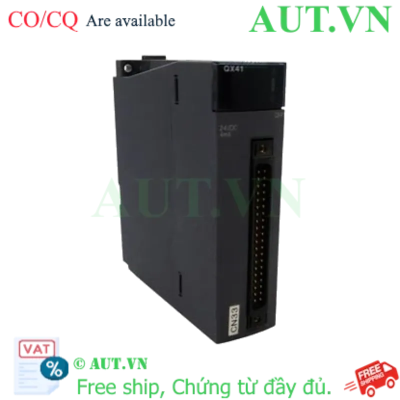 Ảnh của Module PLC Mitsubishi QX41 | 32 Ngõ Vào Digital 24VDC Sink | MELSEC-Q