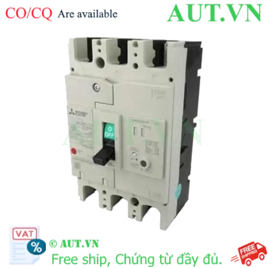 Ảnh của CB chống giật Mitsubishi NV250-CV 3P 125A 25kA 30mA