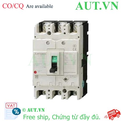 Ảnh của MCCB Mitsubishi NF160-LGV 3P 125-160A 50KA