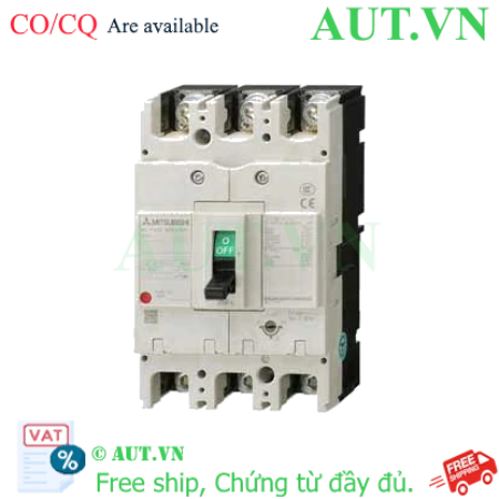 Ảnh của MCCB Mitsubishi NF160-LGV 3P 125-160A 50KA