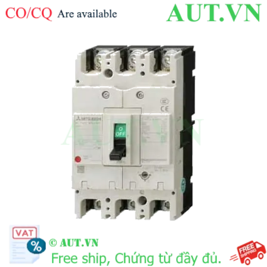 Ảnh của MCCB Mitsubishi NF160-LGV 3P 125-160A 50KA