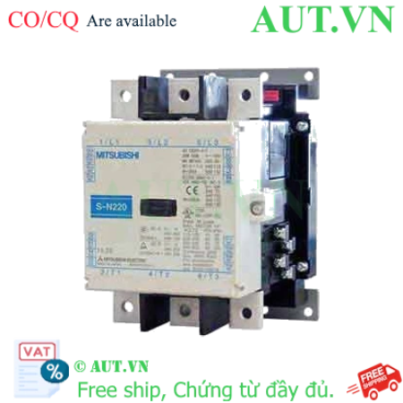 Ảnh của Contactor Mitsubishi S-N220 ac400v 2a2b
