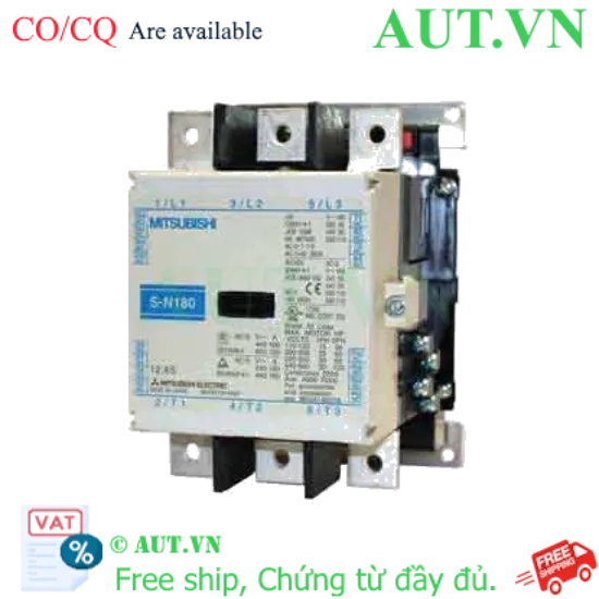 Ảnh của Contactor Mitsubishi S-N180 AC100V 2a2b