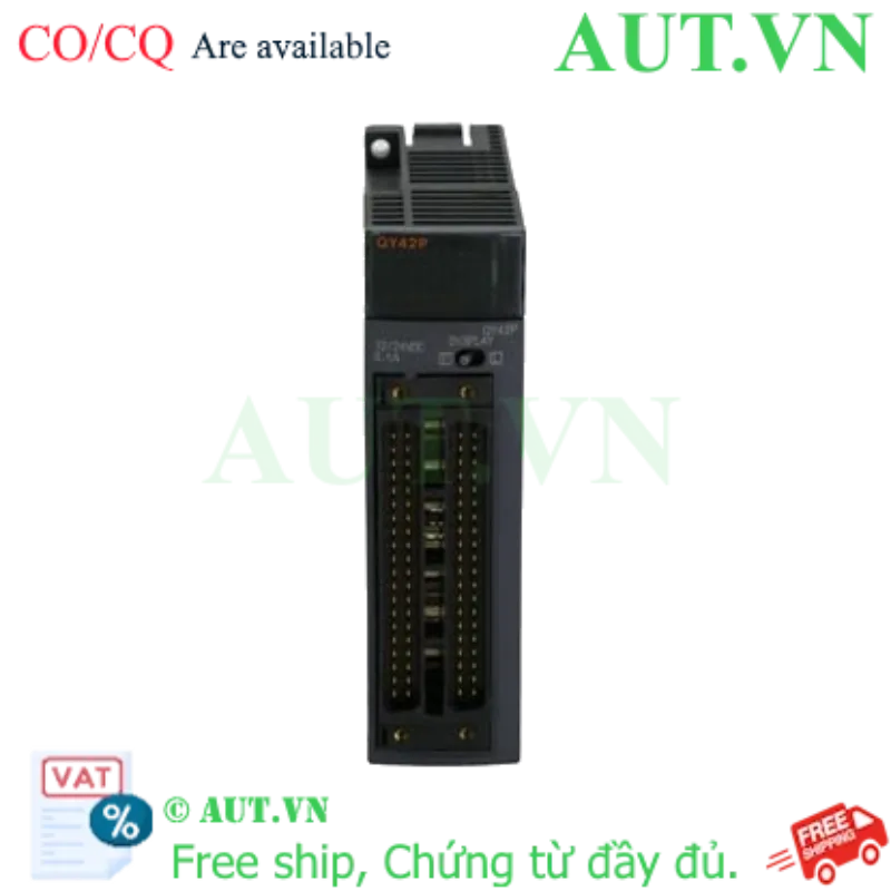 Ảnh của Module PLC Mitsubishi QY42P | 64 Ngõ Ra Transistor Sink | Tốc Độ 1ms Siêu Nhanh