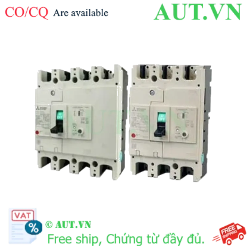 Ảnh của CB chống giật Mitsubishi NV250-SV 4P 250A 36kA 1.2.500mA
