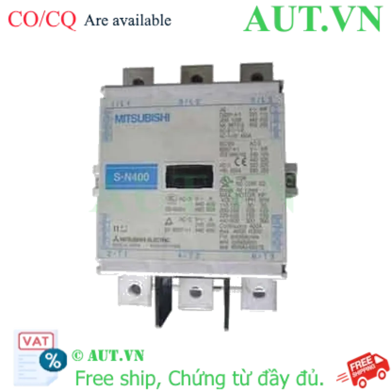 Ảnh của Contactor Mitsubishi S-N400 AC400V 2a2b